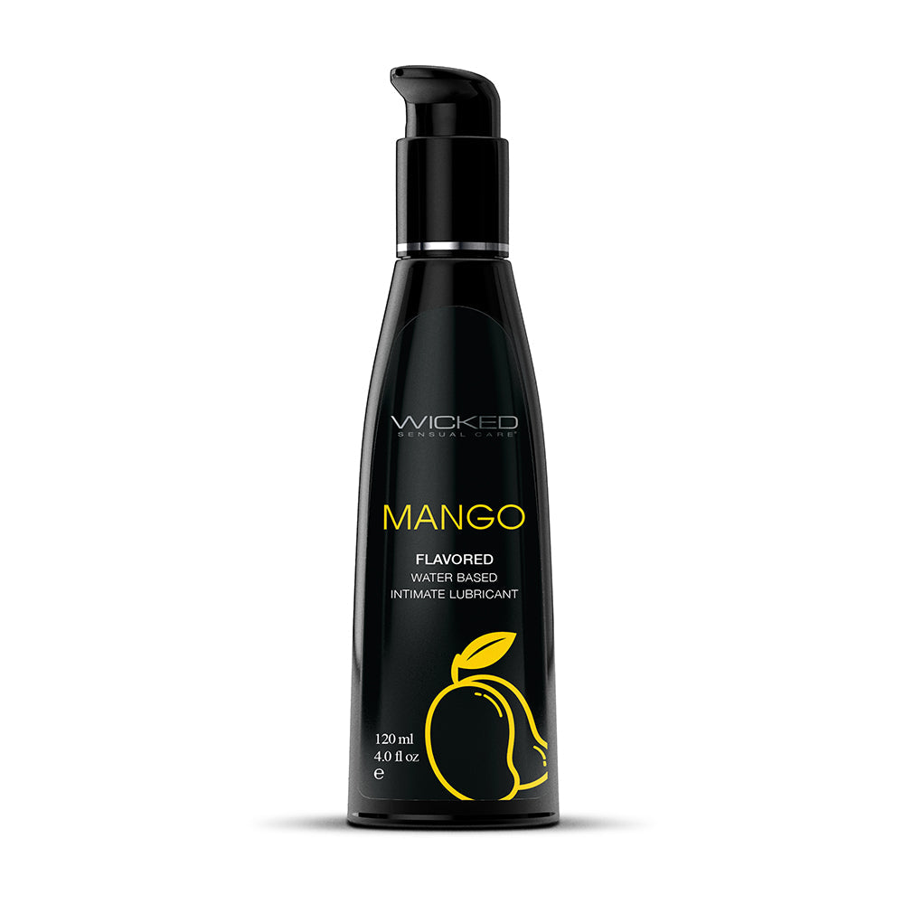 Wicked Aqua Mango Water Based Lubricant 4 oz.